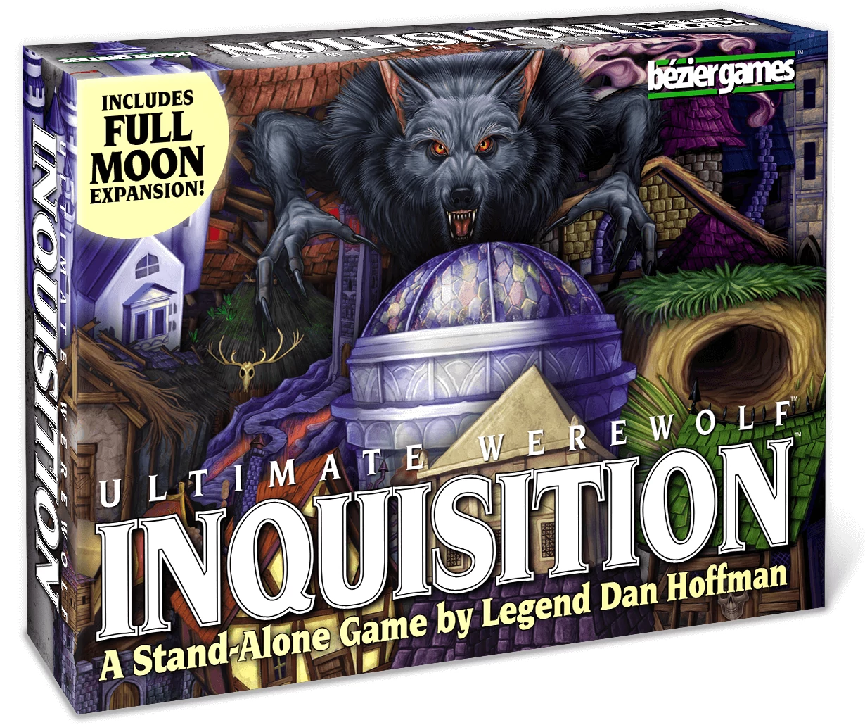 sticky Ultimate Werewolf: Inquisition társasjáték, angol nyelvű