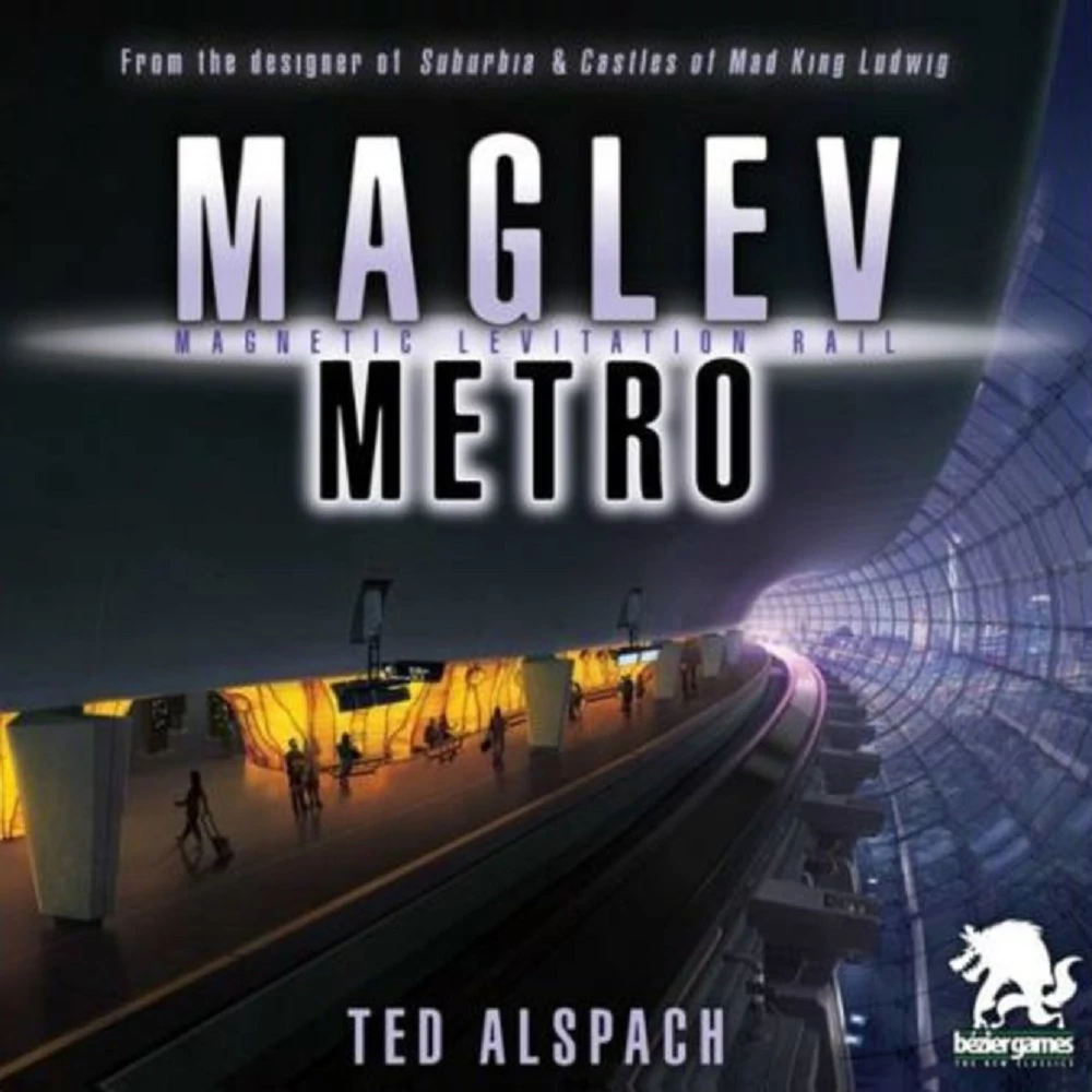 sticky Maglev Metro társasjáték, angol nyelvű