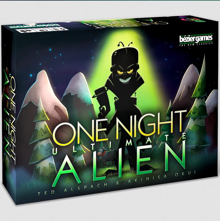 sticky One Night Ultimate: Alien társasjáték, angol nyelvű