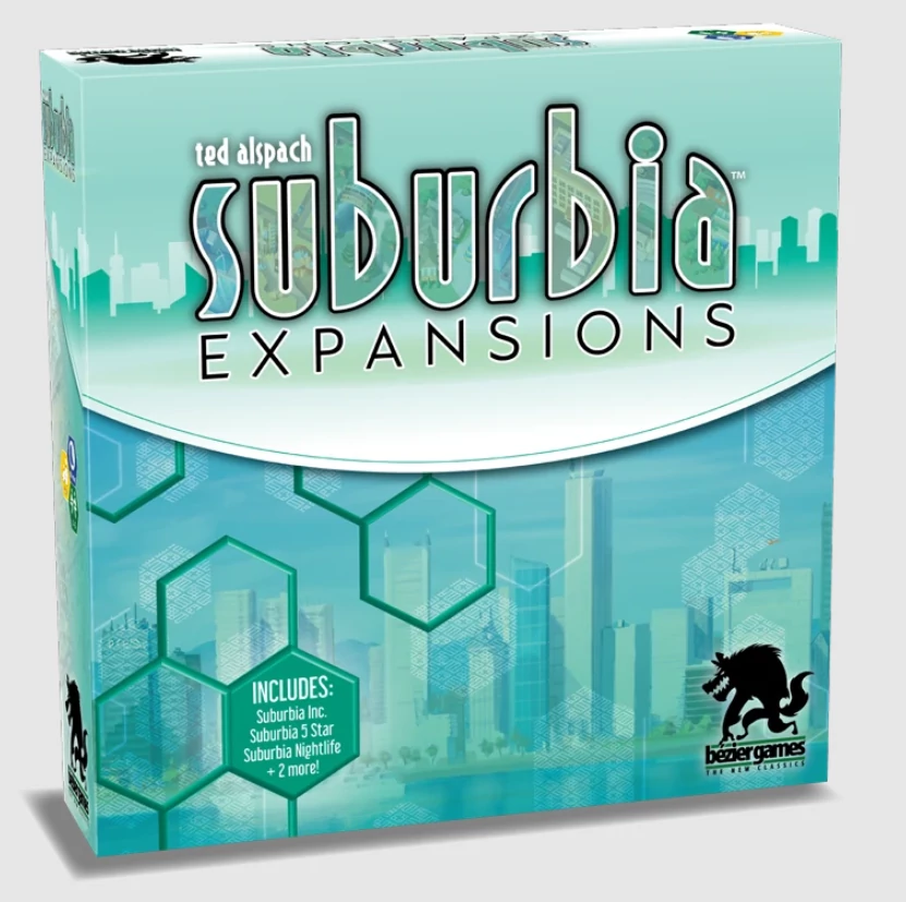 sticky Suburbia társasjáték Expansions kiegészítő, angol nyelvű