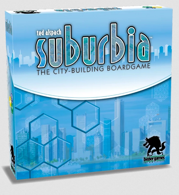 sticky Suburbia társasjáték, 2nd edition, angol nyelvű