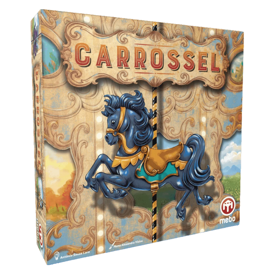 sticky Carrossel társasjáték, angol nyelvű