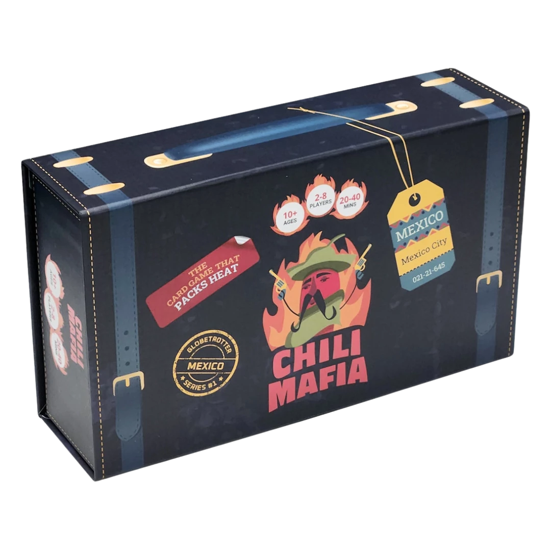 sticky Chili Mafia társasjáték, angol nyelvű