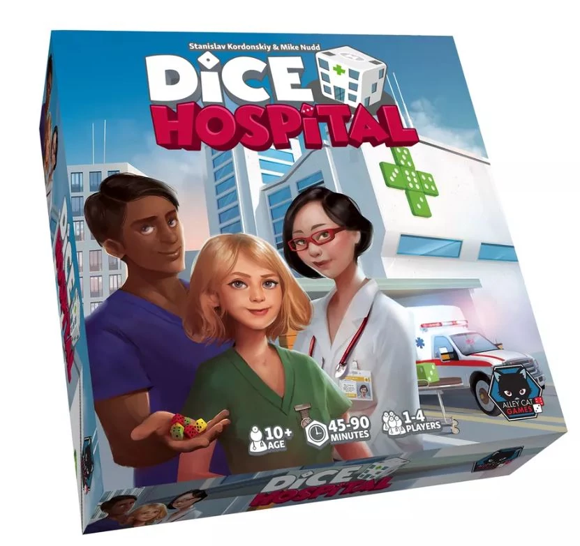 sticky Dice Hospital társasjáték, angol nyelvű