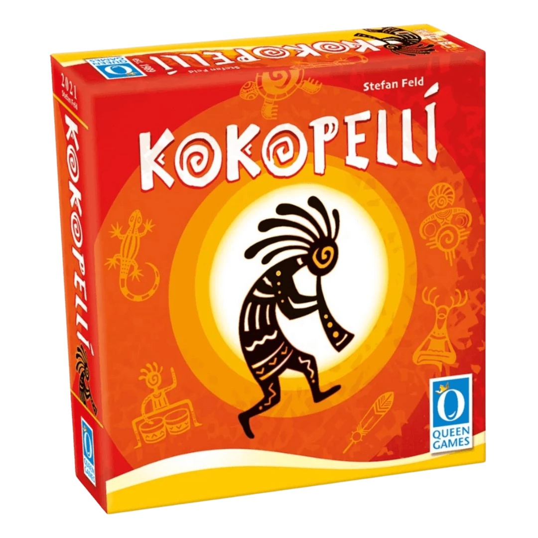 sticky Kokopelli társasjáték, angol nyelvű