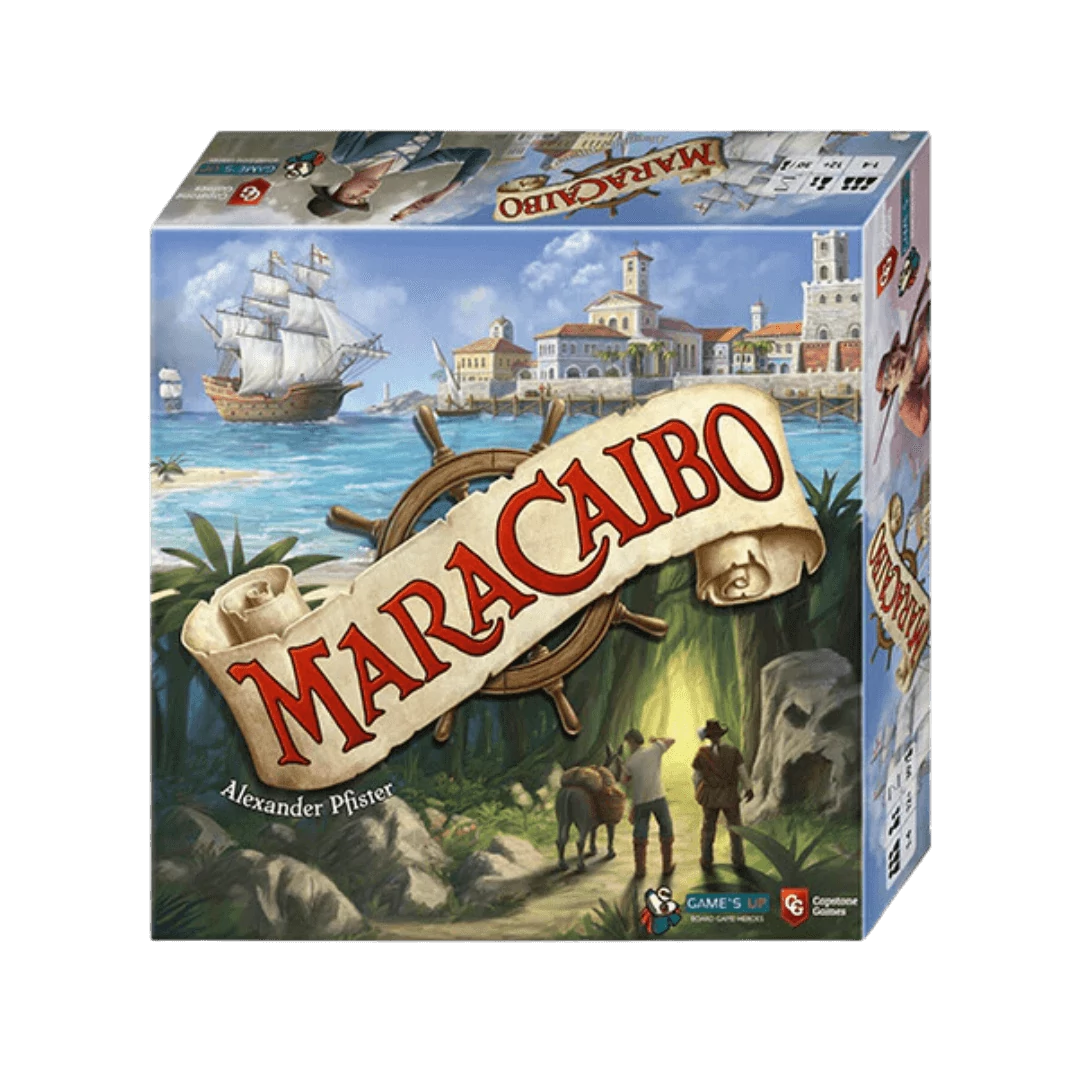 sticky Maracaibo társasjáték, angol nyelvű