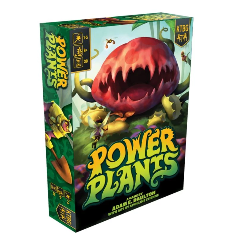 sticky Power Plants Deluxe Edition társasjáték, angol nyelvű