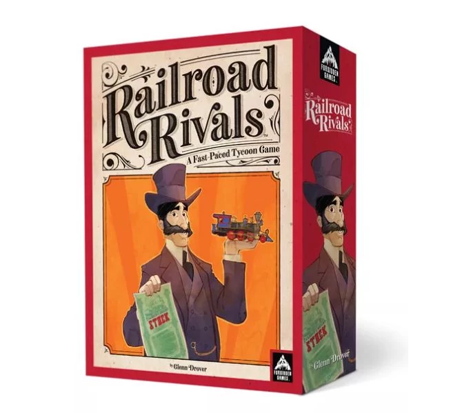 sticky Railroad Rivals társasjáték, angol nyelvű