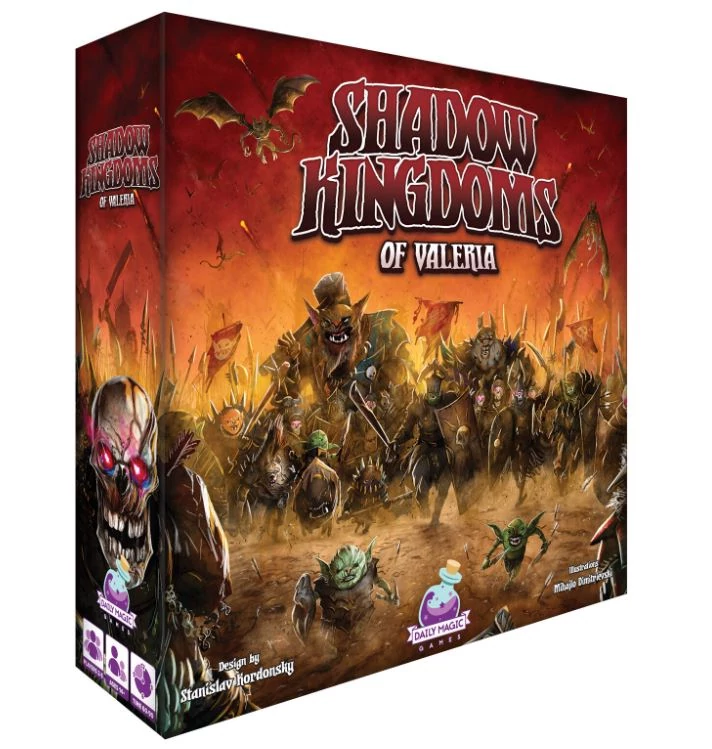 sticky Shadow Kingdoms of Valeria társasjáték, angol nyelvű