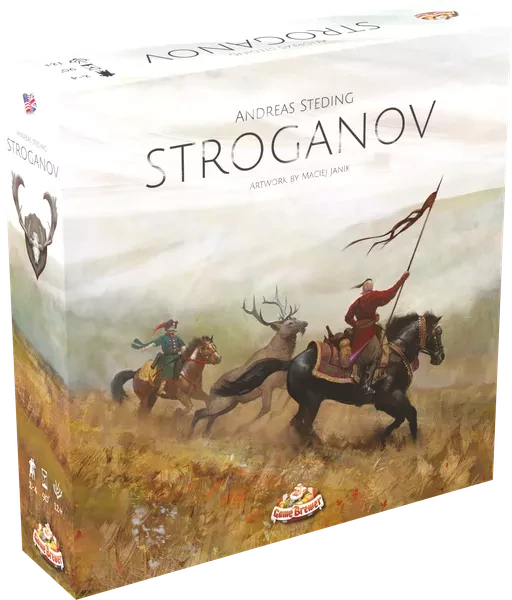 sticky Stroganov társasjáték, angol nyelvű