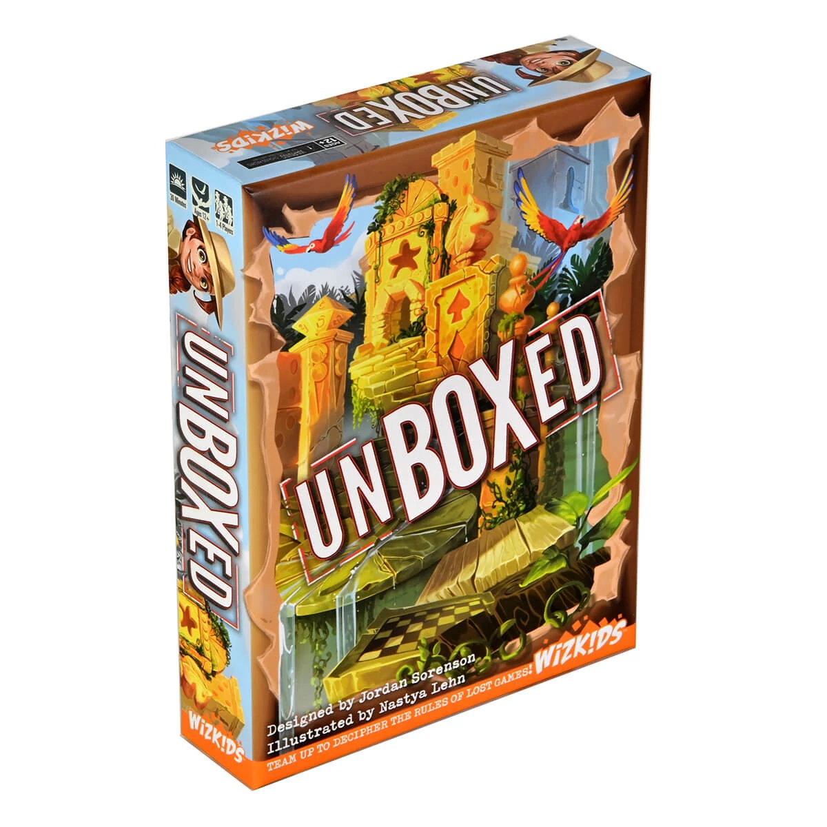 sticky Unboxed társasjáték, angol nyelvű