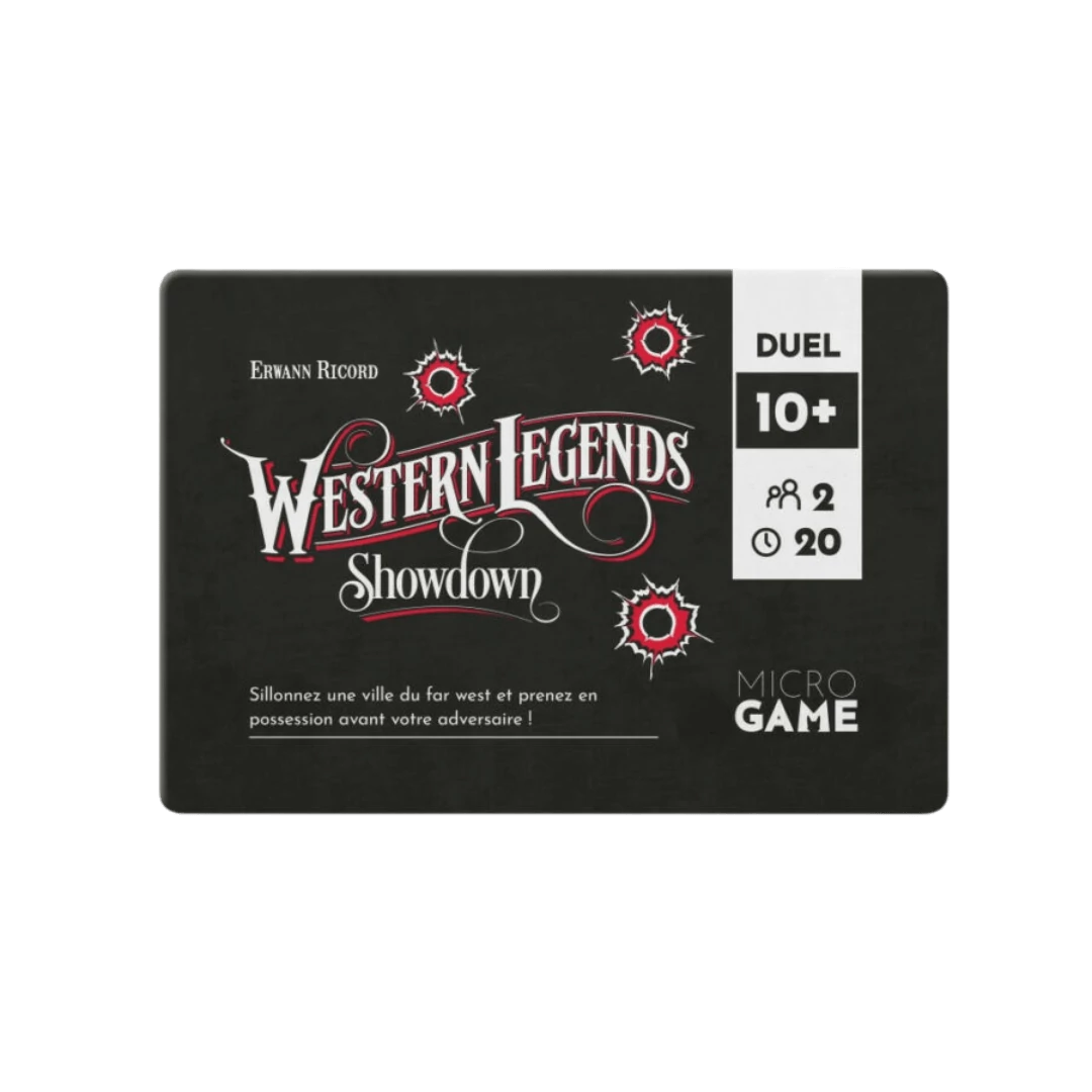 sticky Western Legends Showdown Micro Game társasjáték, angol nyelvű