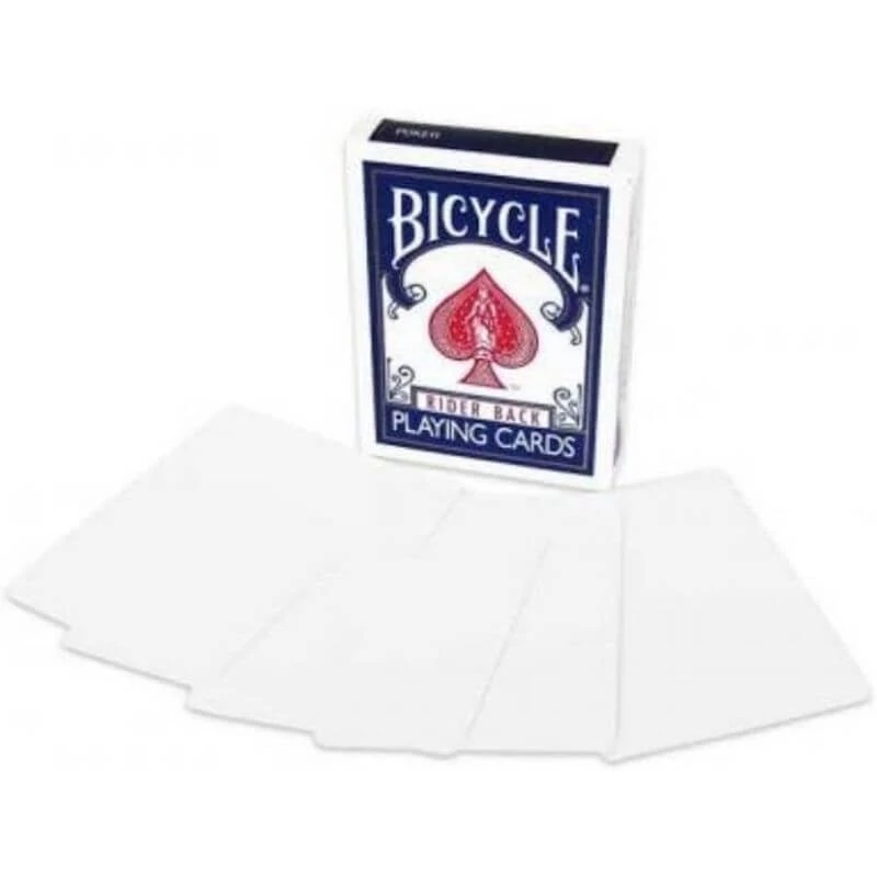 sticky Bicycle Blue Blank Face kártya