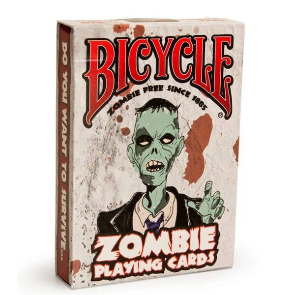 sticky Bicycle Zombie pókerkártya