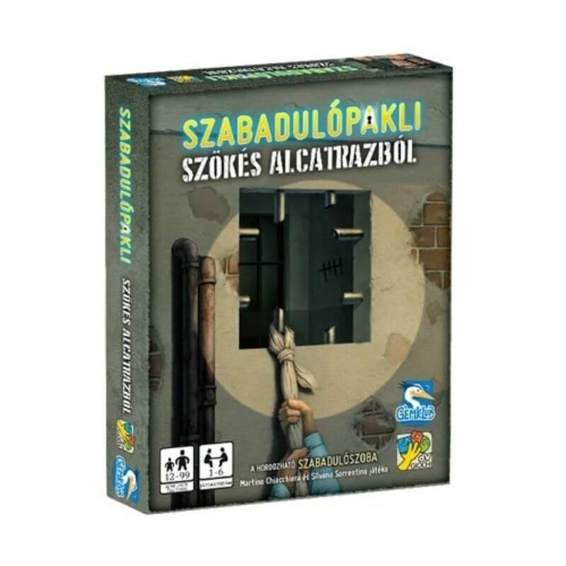 sticky Szabadulópakli: Szökés Alcatrazból társasjáték