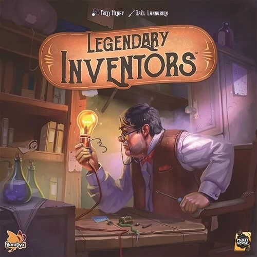 sticky Legendary Inventors angol nyelvű társasjáték