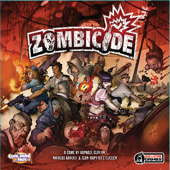 sticky Zombicide angol nyelvű társasjáték