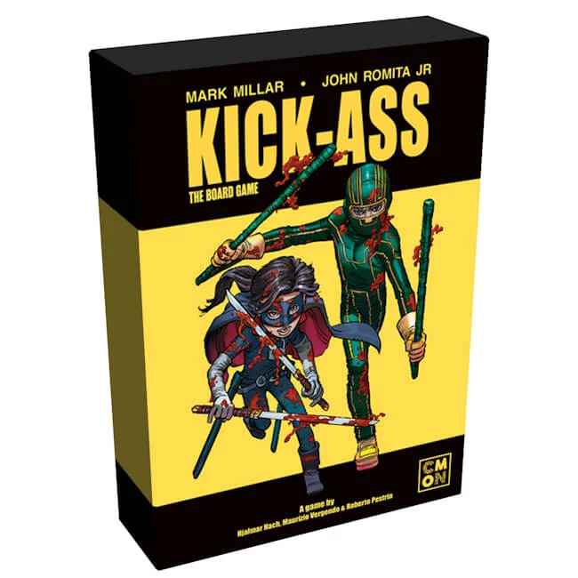 sticky Kick-Ass társasjáték, angol nyelvű