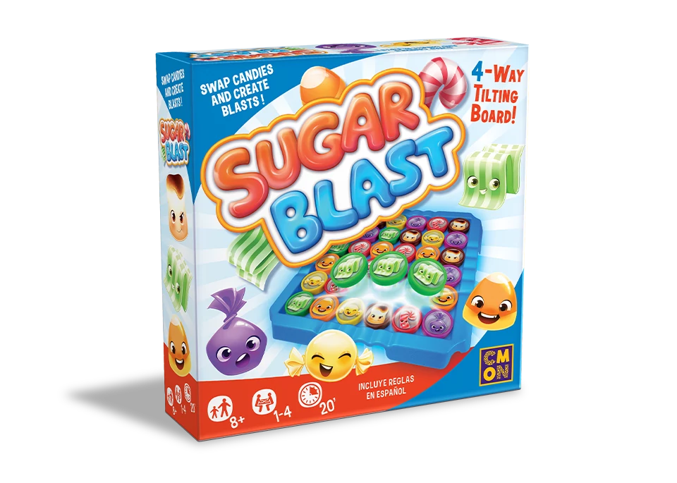sticky Sugar Blast társasjáték, angol nyelvű