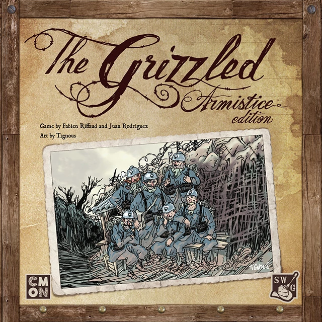 sticky The Grizzled társasjáték, Armistice kiadás, angol nyelvű