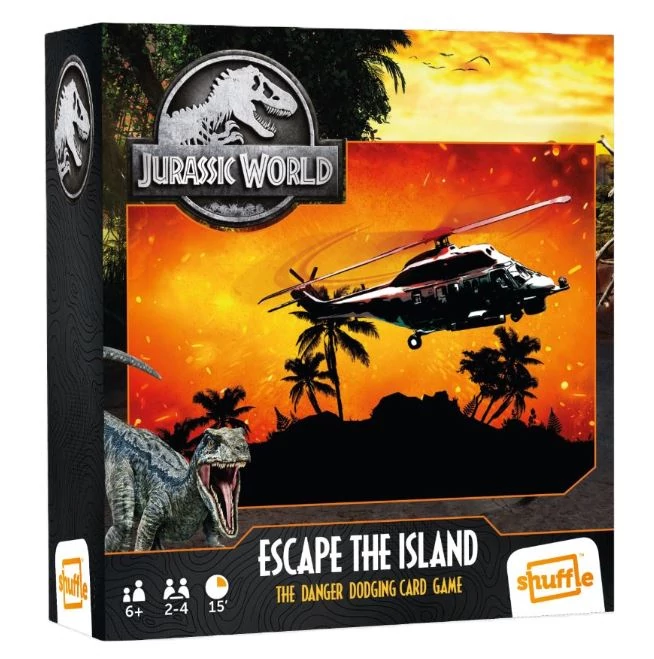 sticky JURASSIC WORLD - Menekülés a szigetről úti társasjáték