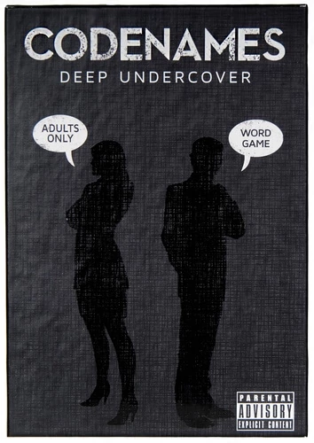 sticky Codenames Deep Undercover társasjáték, angol nyelvű