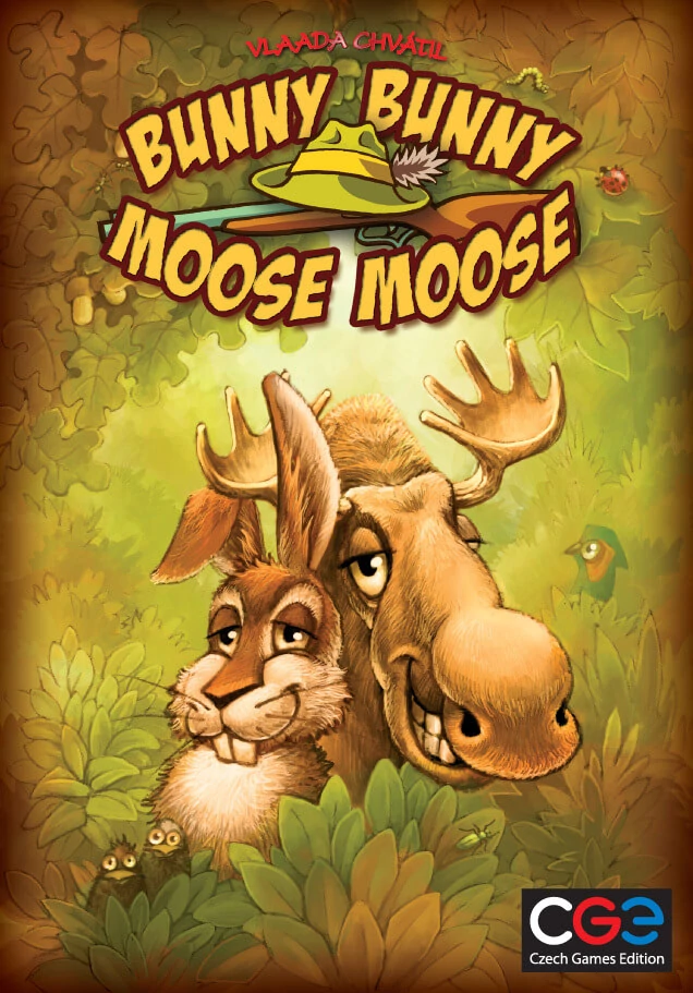 sticky Bunny Bunny Moose Moose társasjáték, angol nyelvű