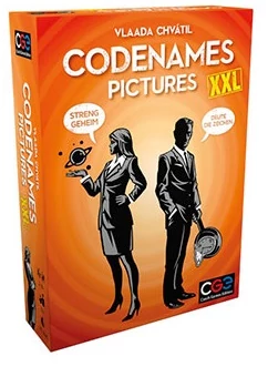 sticky Codenames Pictures XXL társasjáték, angol nyelvű