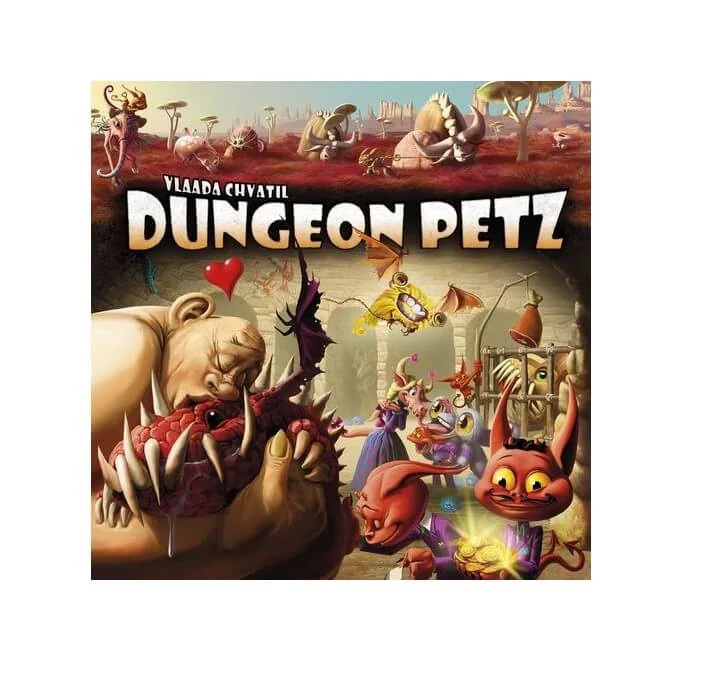 sticky Dungeon Petz társasjáték, angol nyelvű