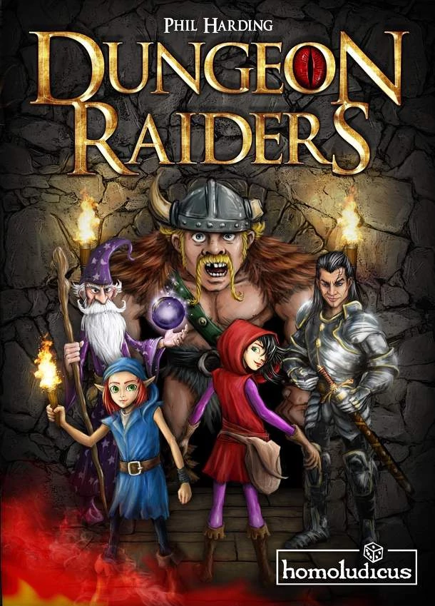 sticky Dungeon Raiders társasjáték, angol nyelvű