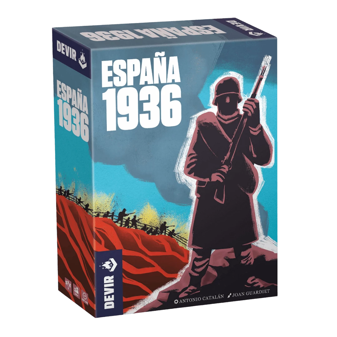 sticky Espana 1936 társasjáték, angol nyelvű