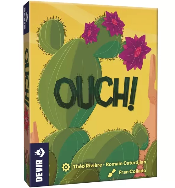 sticky Ouch! társasjáték, angol nyelvű