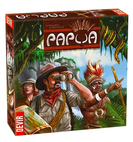 sticky PAPUA társasjáték, angol nyelvű