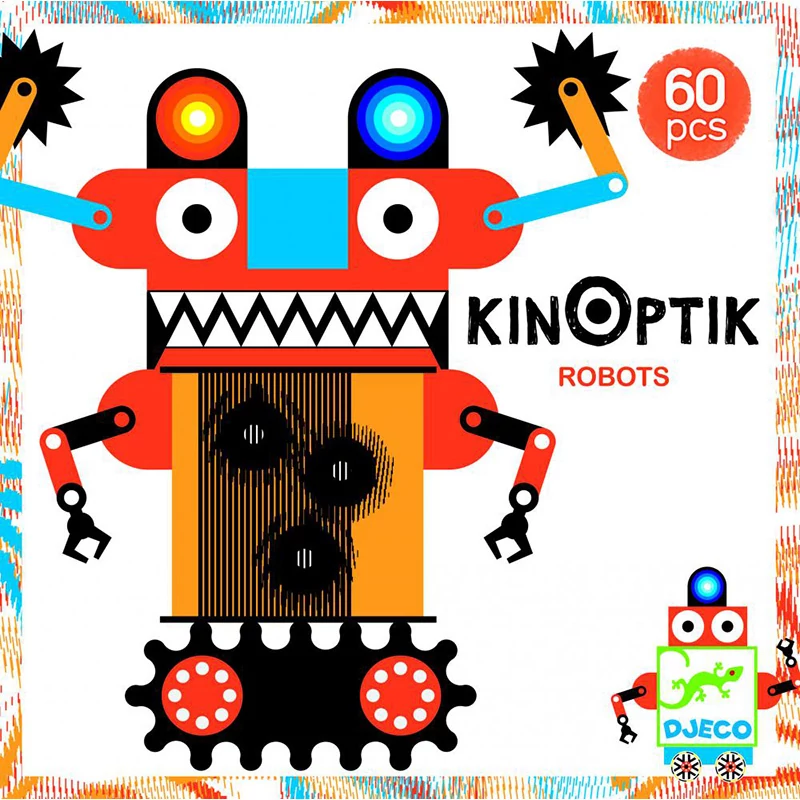 sticky Djeco Optikai kirakó, Kinoptik Robotok