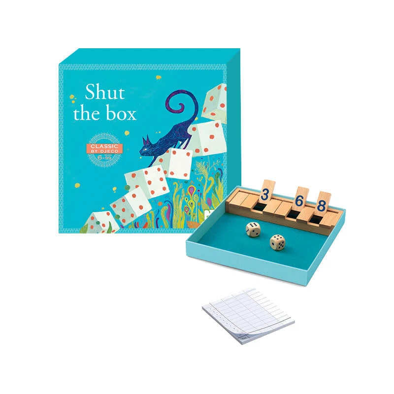 sticky Djeco Shut the box társasjáték