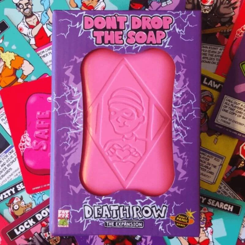 sticky Don't Drop the Soap: Death Row társasjáték, kiegészítő, angol nyelvű