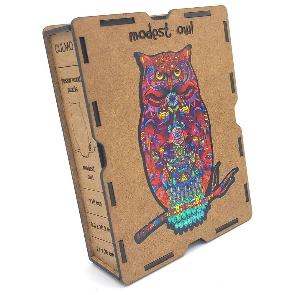 sticky Bölcs bagoly fa puzzle, L méret