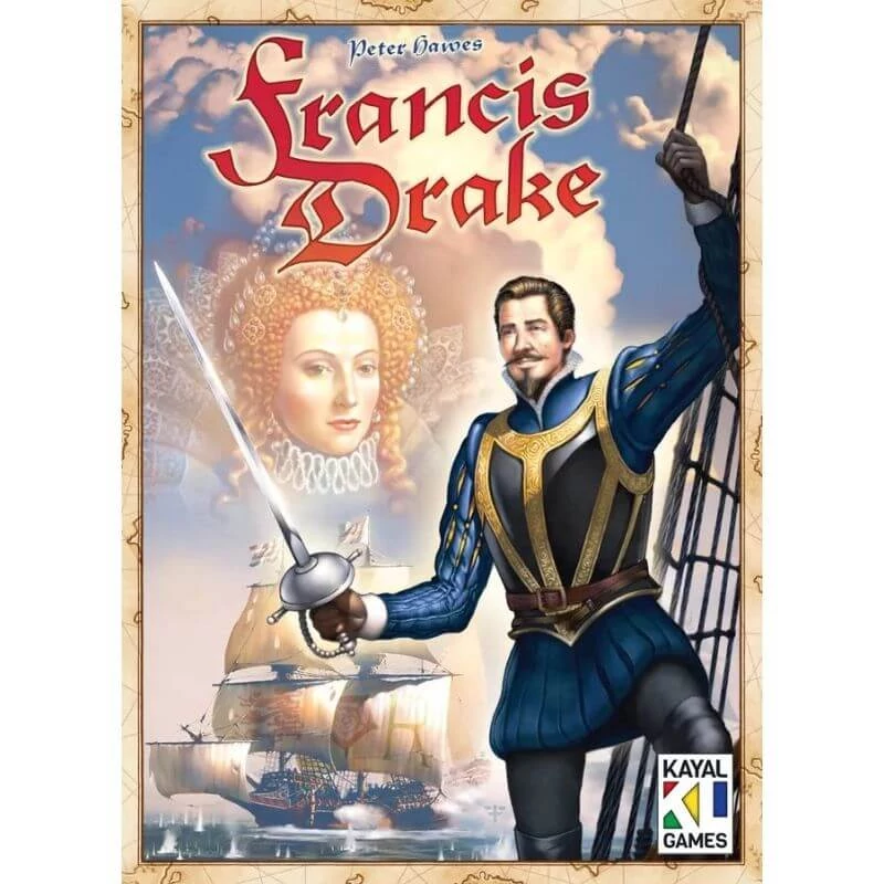 sticky Francis Drake társasjáték, angol nyelvű