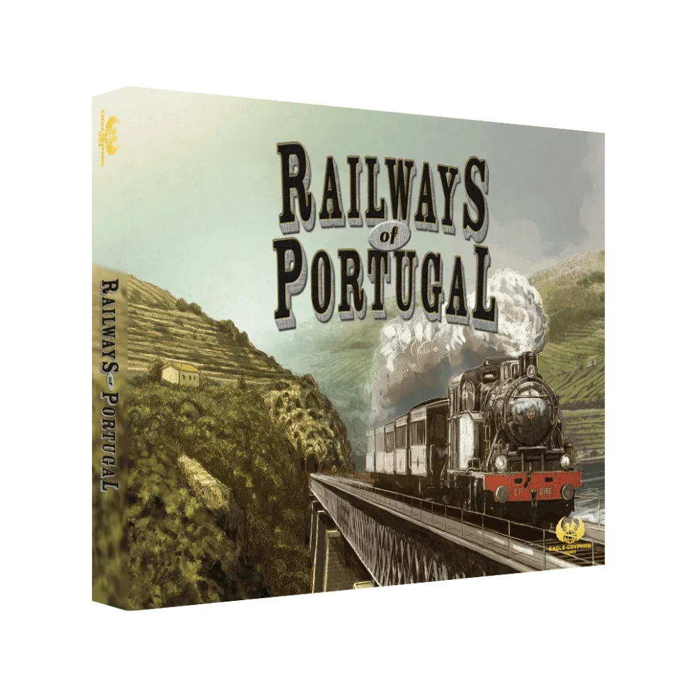 sticky Railways of the World társasjáték Railways of Portugal kiegészítő, angol nyelvű