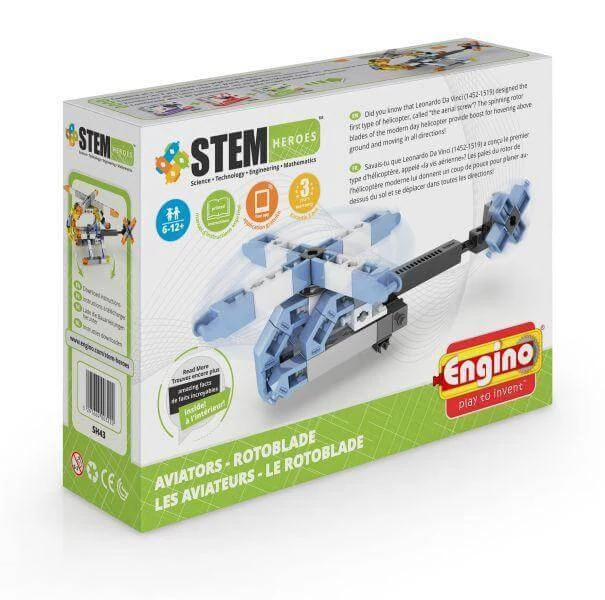 sticky Engino Stem Heroes, Repülés: Helikopter építőjáték