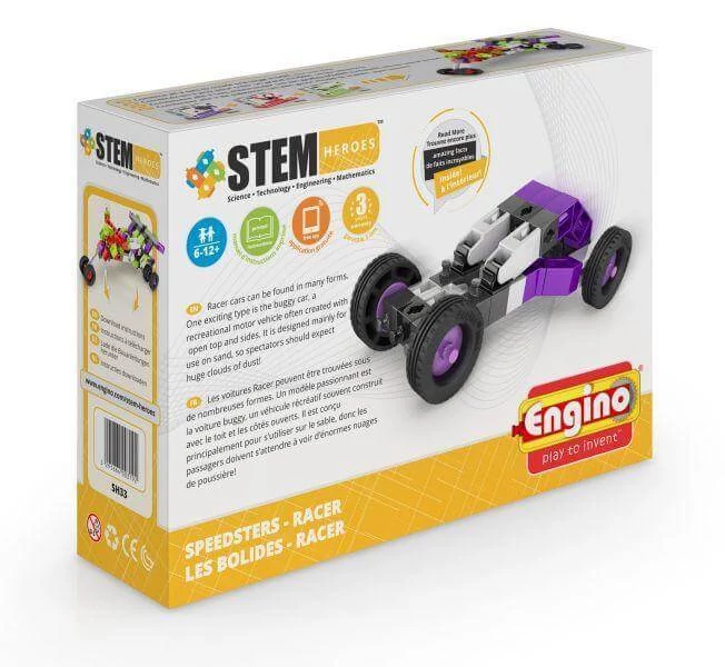 sticky Engino Stem Heroes, Versenyautók: Racer építőjáték