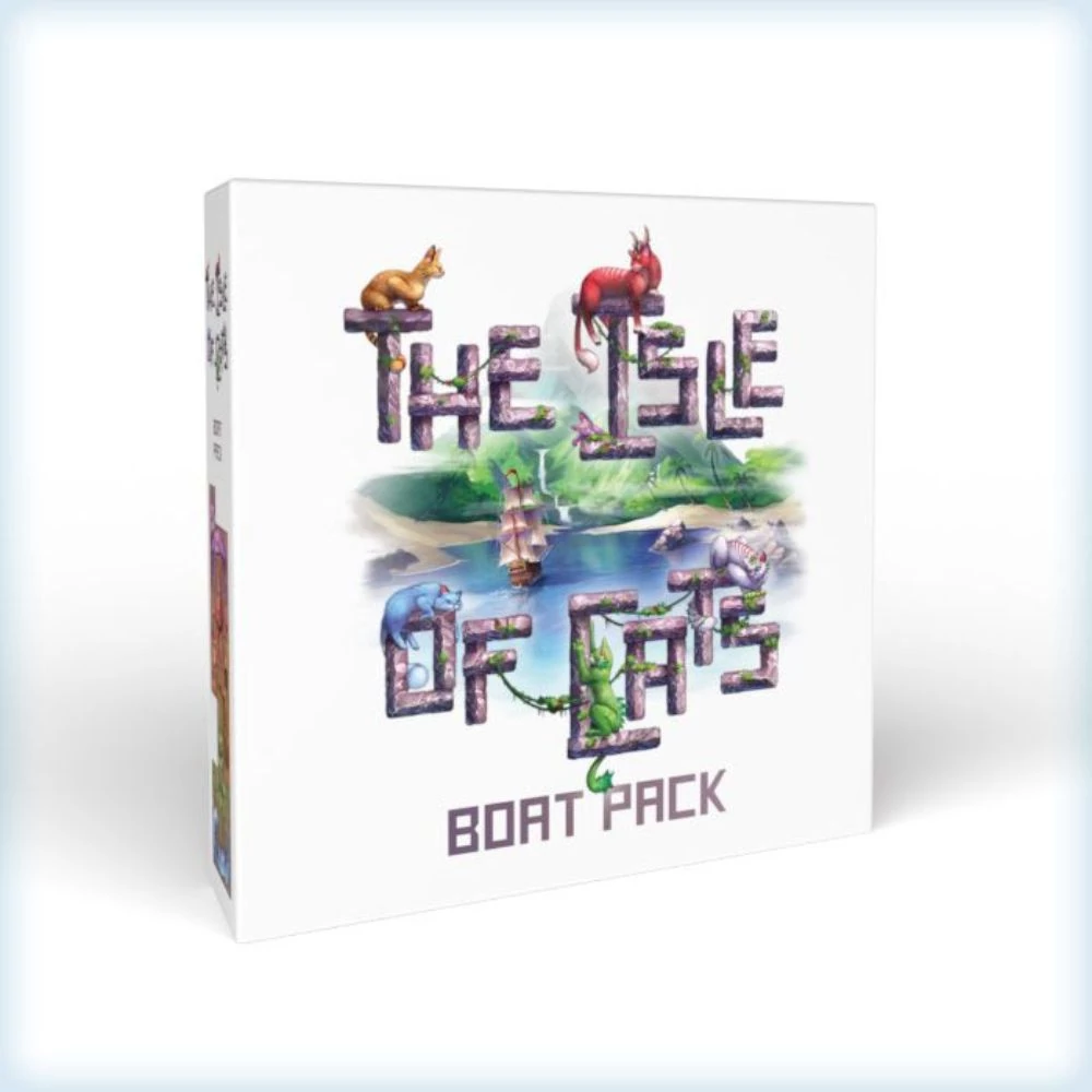 sticky Isle of Cats társasjáték, angol nyelvű Boat pack kiegészítő
