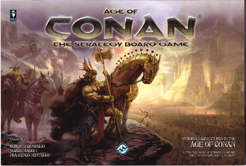 sticky Age of Conan Strategy társasjáték, angol nyelvű