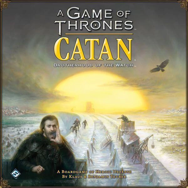 sticky Catan Trónok harca Brotherhood of the Watch társasjáték, angol nyelvű