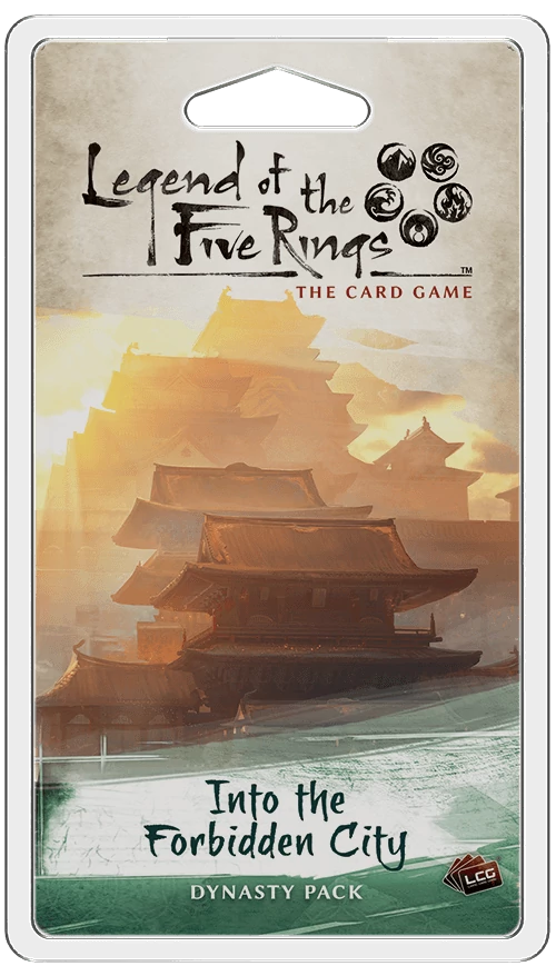 sticky Legend of The Five Rings LCG Into the Forbidden City kiegészítő, angol nyelvű