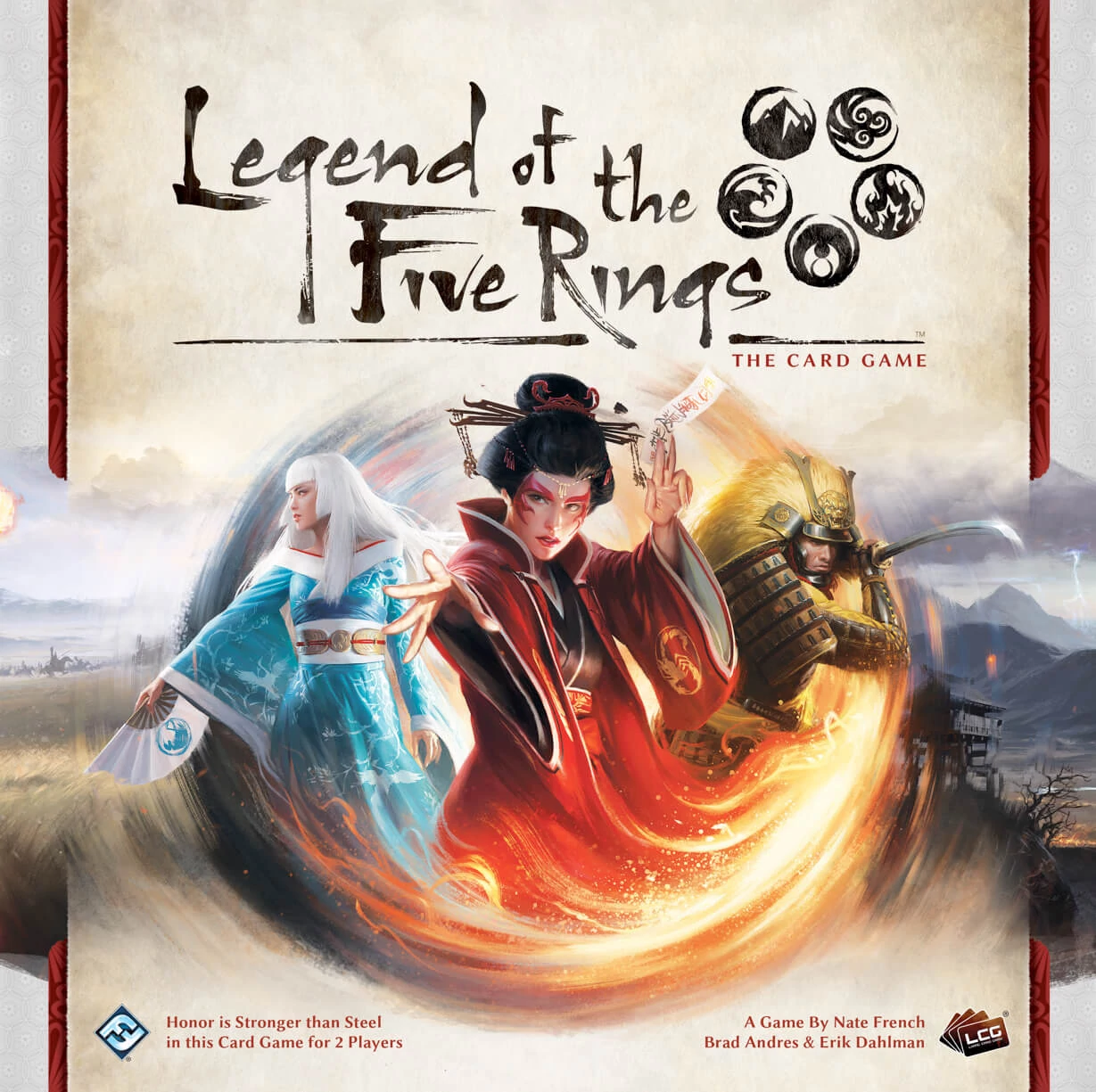 sticky Legend of the Five Rings LCG társasjáték, angol nyelvű