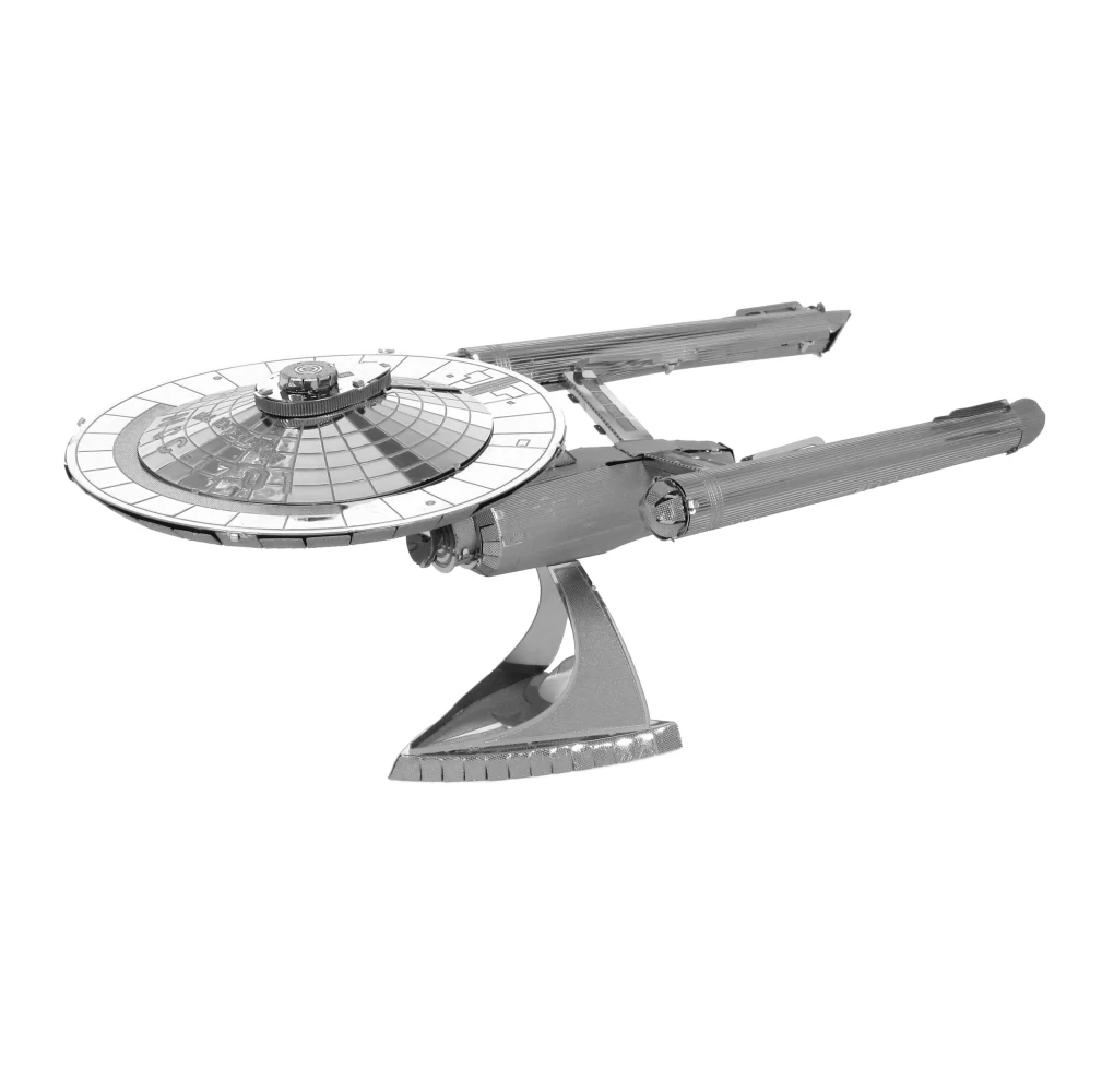 sticky Metal Earth STAR TREK USS Enterprise NCC-1701 - lézervágott acél makettező szett