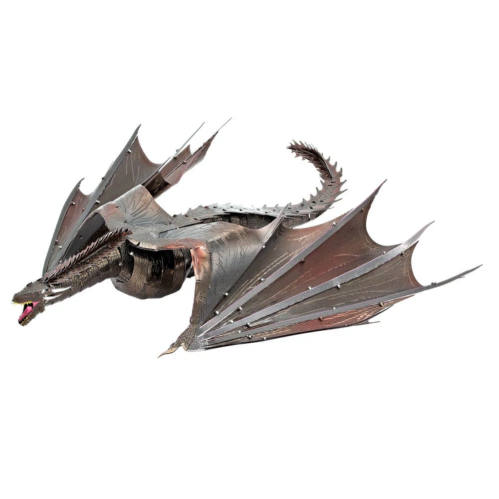 sticky Metal Earth ICONX Trónok harca: Drogon - nagyméretű lézervágott acél makettező szett