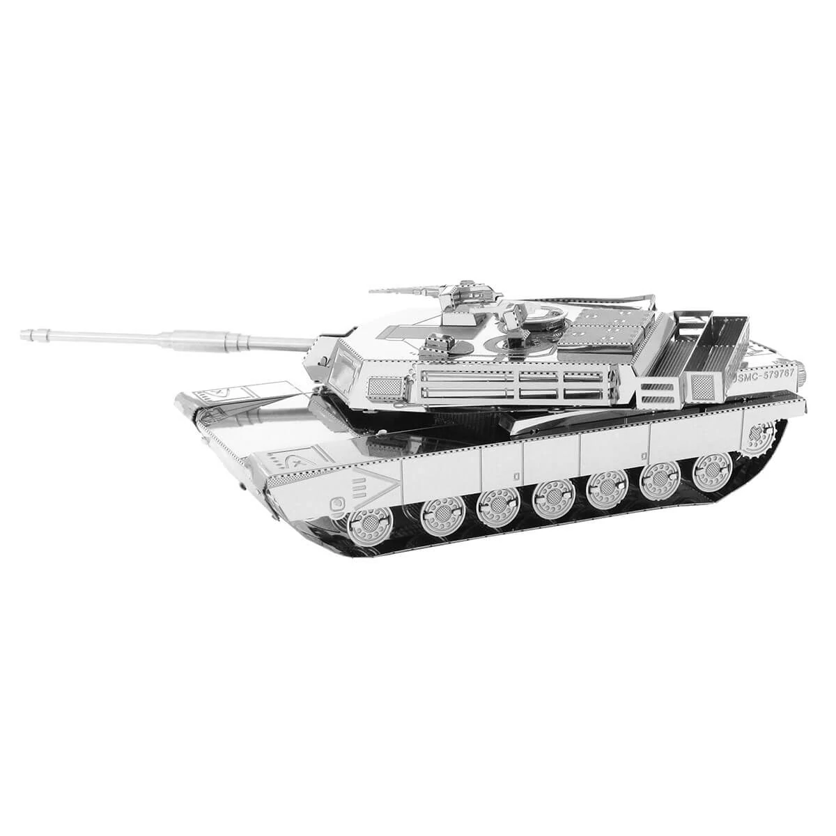 sticky Metal Earth M1 Abrams Tank - lézervágott acél makettező szett