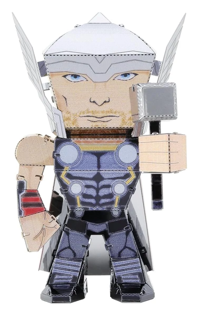 sticky Metal Earth Marvel Bosszúállók - Thor mini modell - lézervágott acél makettező szett